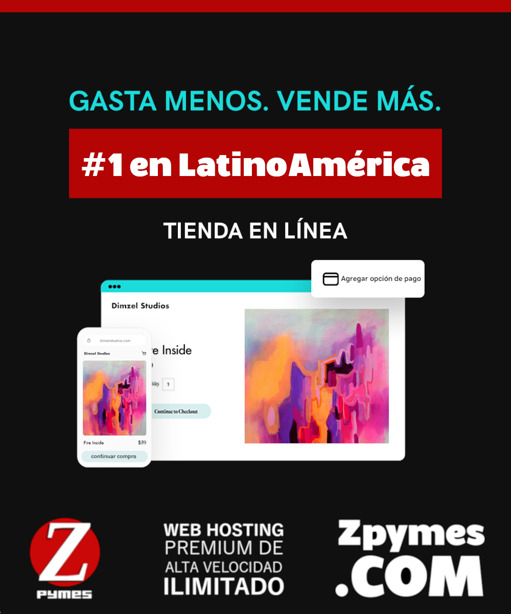 Tienda en Linea Profesional #1 en LatinoAmérica con Z Pymes